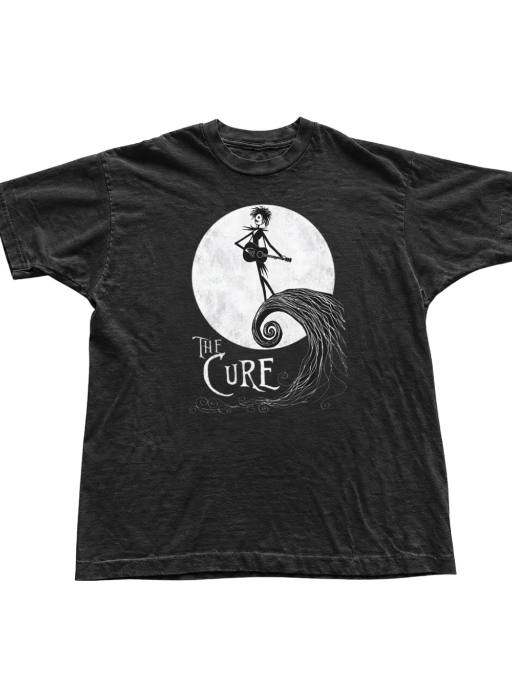 Black The Cure Graphic Short Sleeve Tee - Men